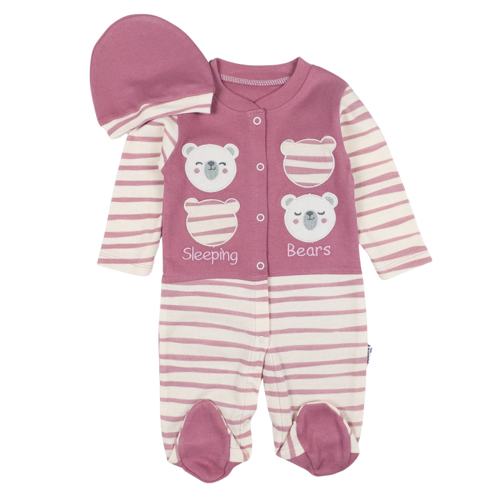 Salopeta pentru bebelusi model cu Ursuleti [1]