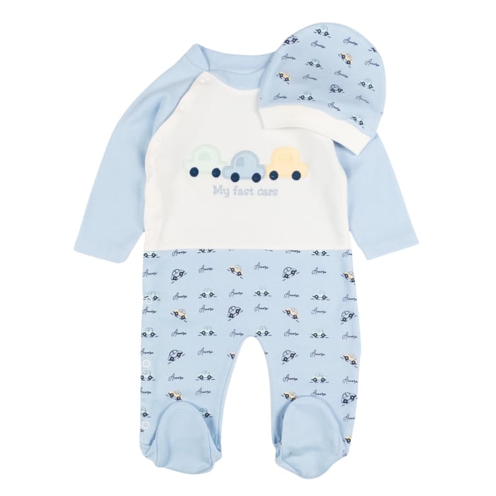 Salopeta pentru bebelusi model cu Masinute [1]