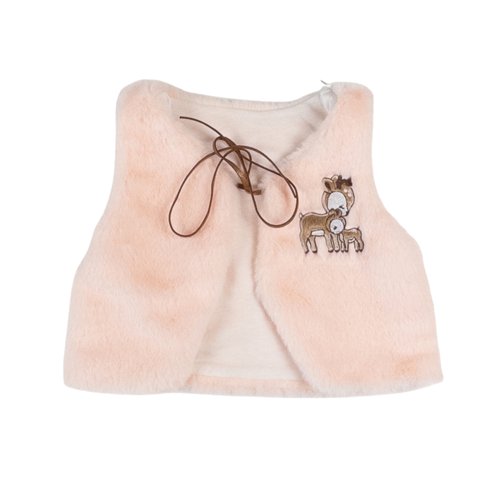 Salopeta si vesta pentru bebelusi, model BambiGirl [3]