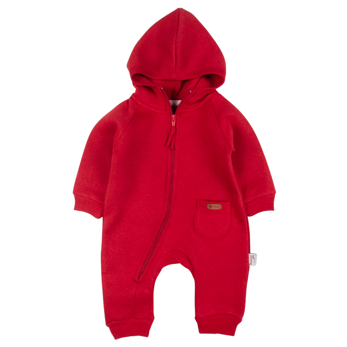 Salopeta vătuită pentru bebelusi, model Fashion Red [1]