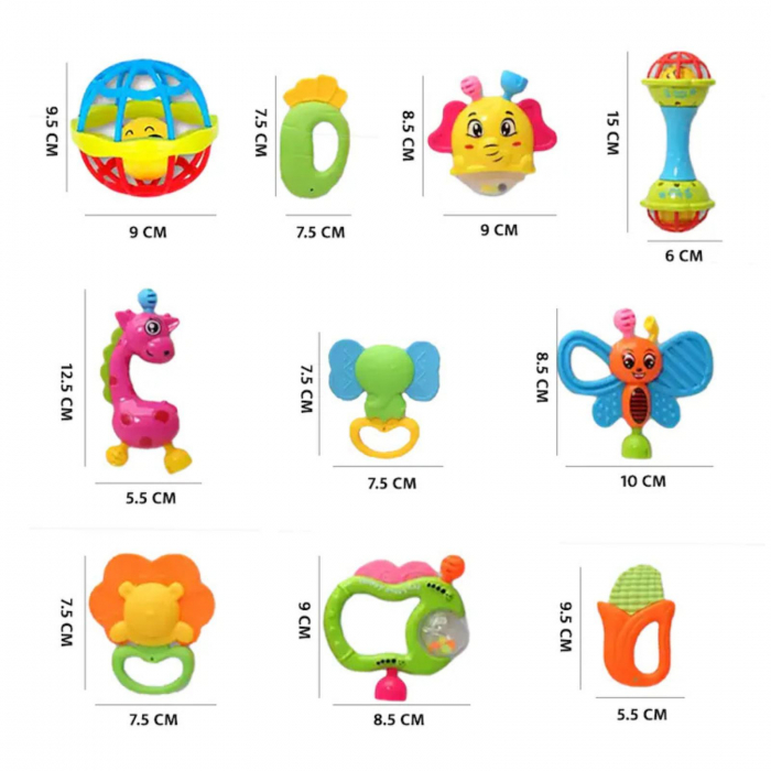 Set 10 jucarii zornaitoare [4]