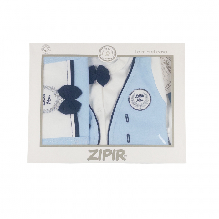 Set pentru nou-născuți – 5 piese bleu [2]
