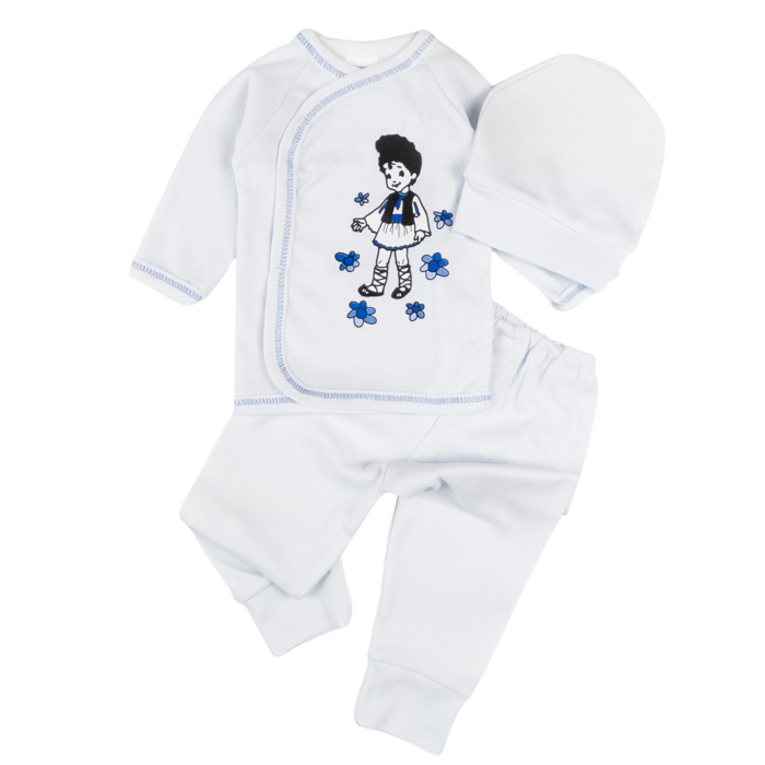 Set pentru nou-născuți – 3 piese, model Traditional [1]