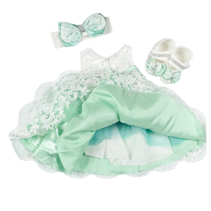 Set pentru nou-născuți, 5 piese, Model Printesa [4]