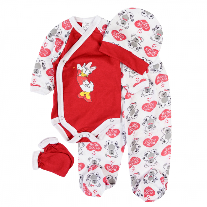 Set pentru nou-născuți fetite – 4 piese [1]