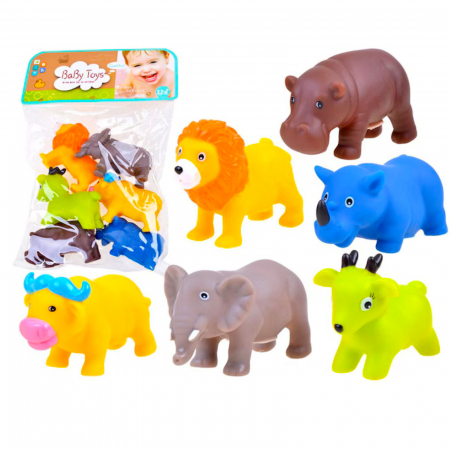 Jucarii - Set 6 jucariii pentru baie