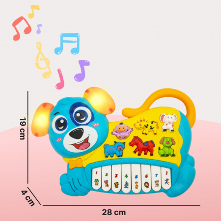 Jucarie Educativa, Mini Orga Catelus blue [1]