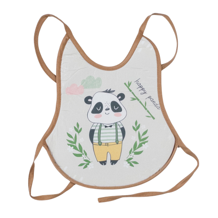 Botosi, sosete, dresuri, caciuli - Baveta impermeabila, model Panda