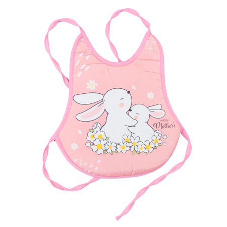 Botosi, sosete, dresuri, caciuli - Baveta impermeabila, model cu Iepurasi