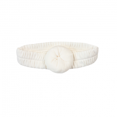 Botosi, sosete, dresuri, caciuli - Bentita pentru fetite, culoare alb