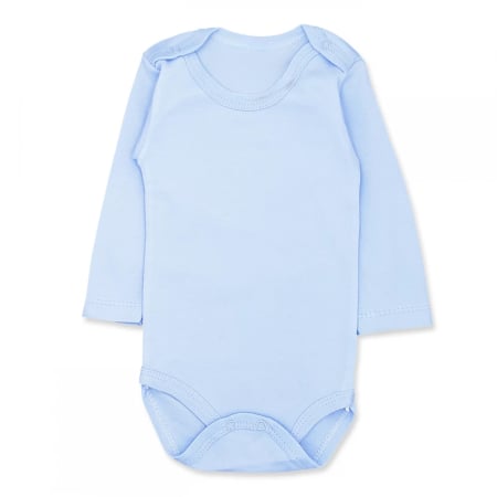 Haine bebelusi fete - Body bebelusi culoare bleu