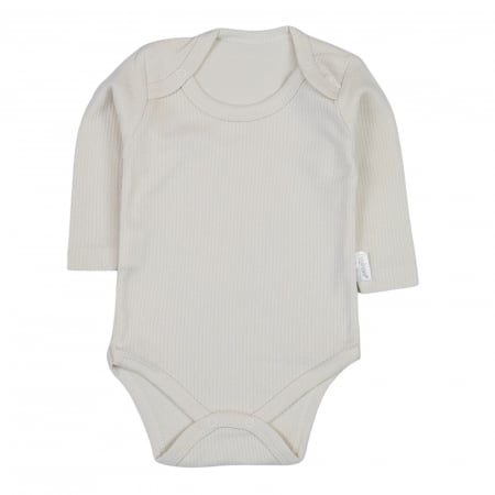 Body baieti - Body bebelusi culoare bej