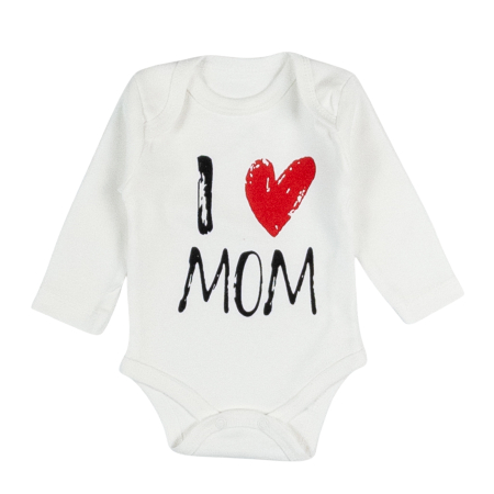 Imbracaminte nou-nascuti - Body Bebelusi, model LoveMom