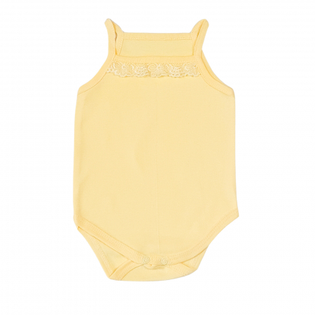 Body detalii dantela, galben [0]