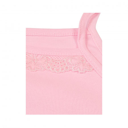 Body detalii dantela, roz [1]
