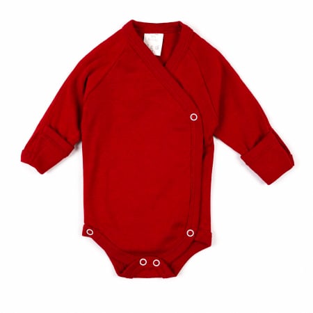 Body baieti - Body pentru Nou Nascuti, 100% Bumbac, Rosu