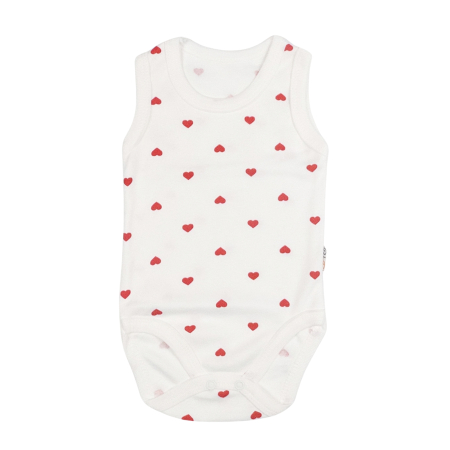 Imbracaminte nou-nascuti - Body tip maiou, model inimioare