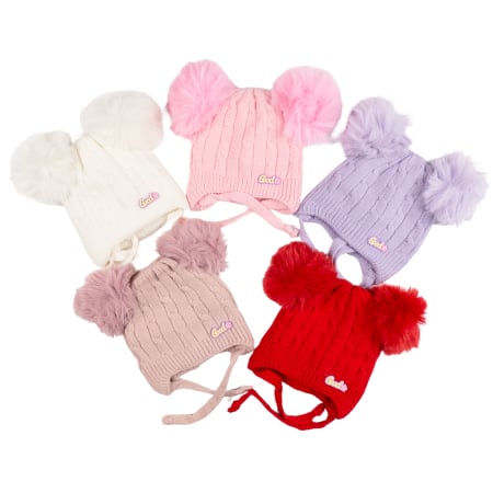 Botosi, sosete, dresuri, caciuli - Căciulițe Bebeluși 0-6 Luni, model Good