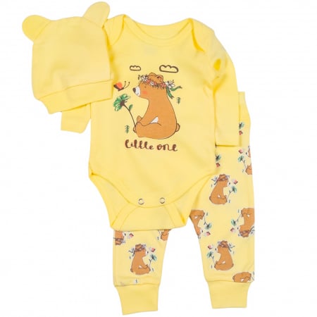 Compleuri bebelusi baieti - Compleu 3 piese model LittleOne