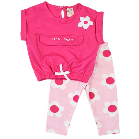 Reduceri - Compleu Bebelusi Fucsia it's Okay