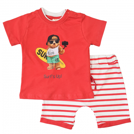 Compleuri bebelusi baieti - Compleu Bebelusi model Red Surf