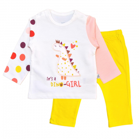 Haine bebelusi fete - compleu-fetite-dino