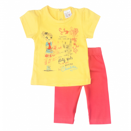 Haine bebelusi fete - Compleu fetite model Charm
