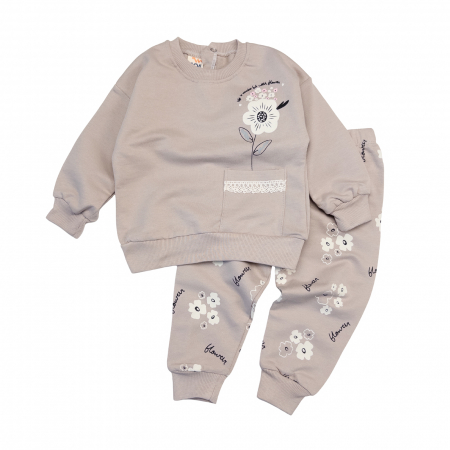 Reduceri - Compleu fetite model Flower