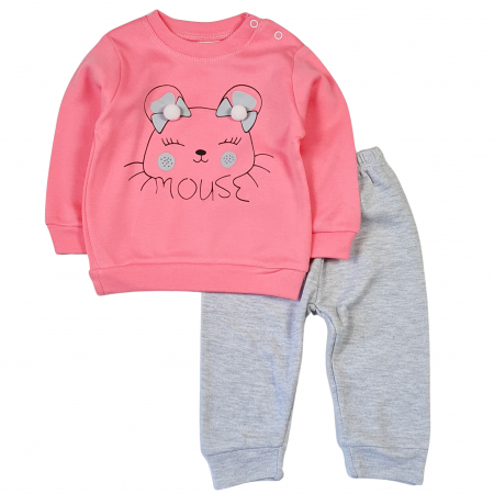 Compleu fetite mouse roz [0]