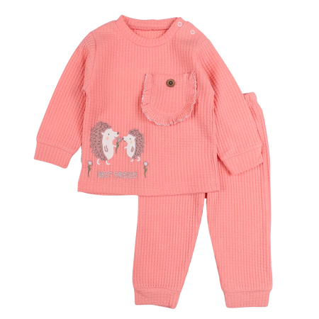 Seturi fetite - Compleu pentru fetite, model Prietenii Arici