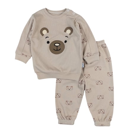 Haine bebelusi baieti - Compleu pentru bebelusi, model Ursuleti
