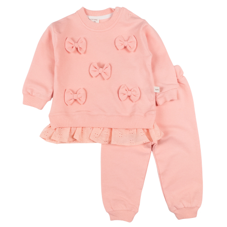 Seturi fetite - Compleu pentru fetite, model cu Fundite