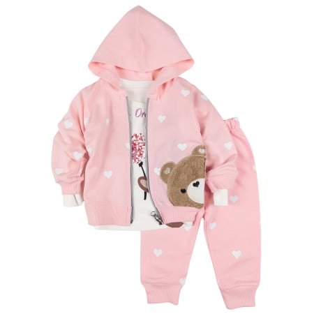 Seturi fetite - Compleu pentru fetite, 3 piese, Love