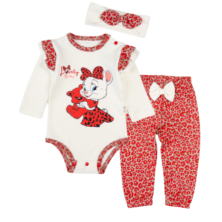 Seturi fetite - Compleu pentru fetite, 3 piese, Lovely