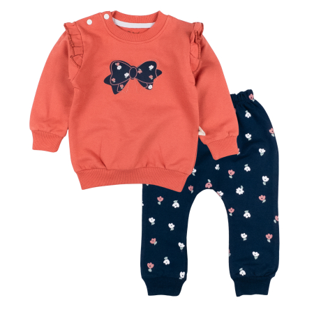 Seturi fetite - Compleu pentru fetite, model cu fundita