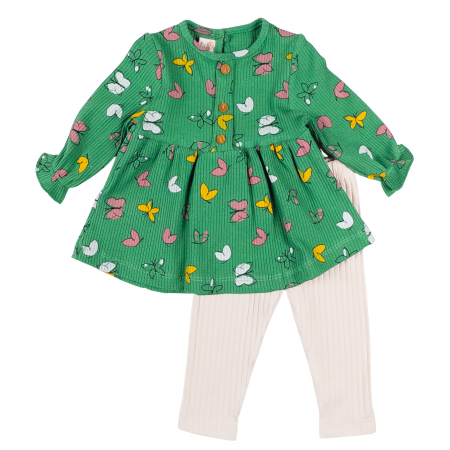 Seturi fetite - Compleu pentru fetite, model Fluturasi