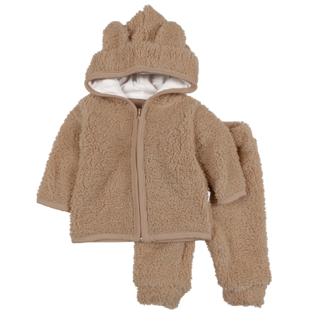 Compleuri bebelusi baieti - Compleu plusat pentru bebelusi