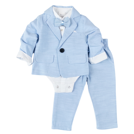 Haine bebelusi baieti ❤️ - Costum pentru bebelusi, model Royal Blue