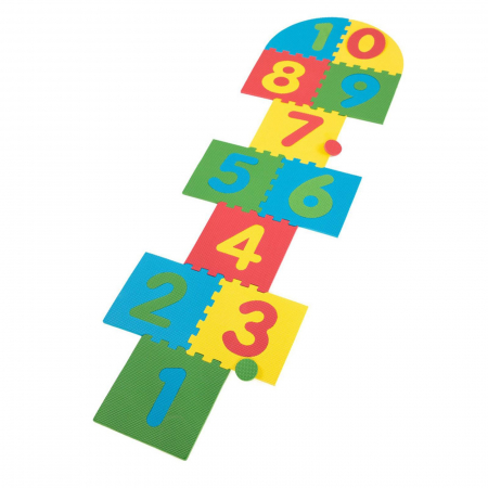 Jucarii - Covoras puzzle 10 piese din spuma EVA