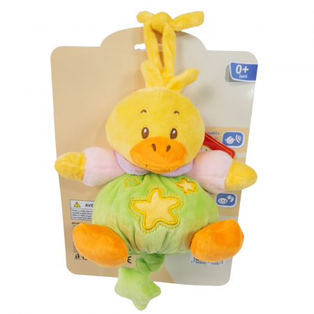 Jucarii plus - Jucarie muzicala din plus, ratusca