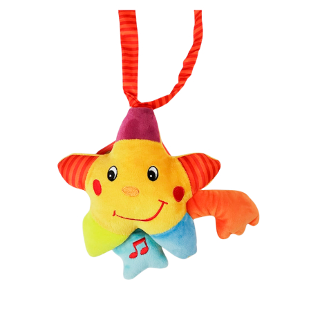 Jucarii plus - Jucărie Muzicală Pluș Bebeluși, Steluță, 20 cm