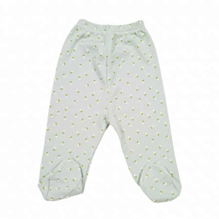 Pantalonasi fetite - Pantalonasi bebelusi floricele vernil