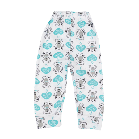 Pantalonasi baietei - Pantalonasi bebelusi inimioare Turcoaz