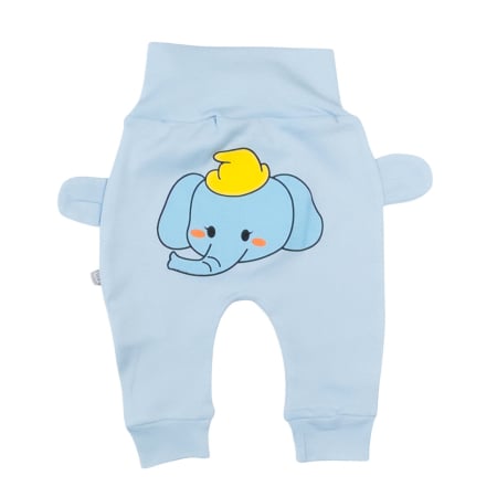 Haine bebelusi baieti - Pantaloni pentru bebelusi, model Elefantel