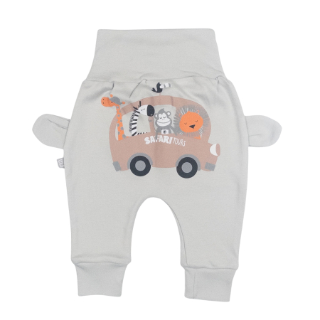 Imbracaminte nou-nascuti - Pantaloni pentru bebelusi, model Safari