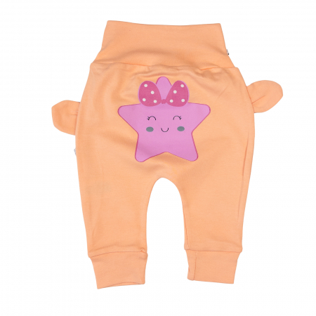 Noutăți - Pantaloni pentru bebelusi, model Steluta