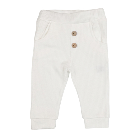 Haine bebelusi fete - Pantaloni pentru bebelusi, culoare alb