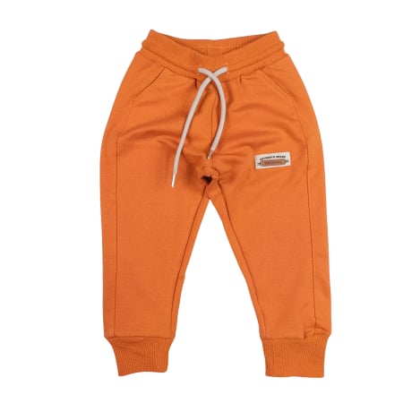 Haine bebelusi fete - Pantaloni trening, model Portocaliu