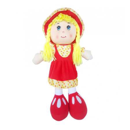 Jucarii plus - Papusa muzicala material textil, 35 CM