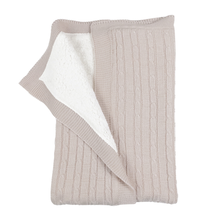 Botosi, sosete, dresuri, caciuli - Paturica tricotata, model BabyDream, 75X 90 CM